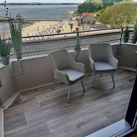Fewo1846 Intermar - Kajuete Foerdeblick - Familienfreundliches Studioapartment Mit Balkon Und Meerblick Gluecksburg Luaran gambar