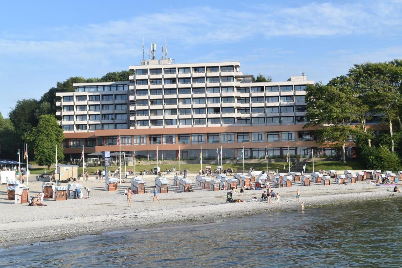 Fewo1846 Intermar - Kajuete Foerdeblick - Familienfreundliches Studioapartment Mit Balkon Und Meerblick Gluecksburg Luaran gambar