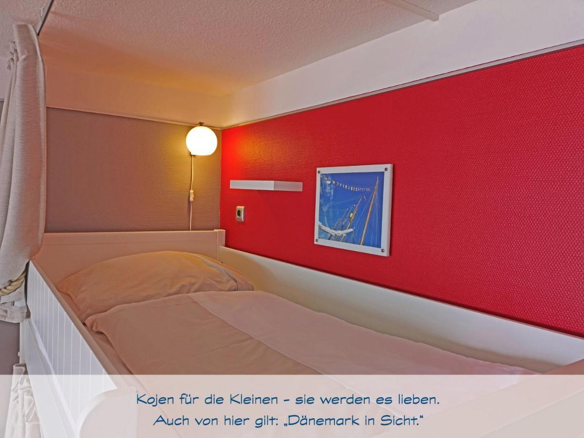 Fewo1846 Intermar - Kajuete Foerdeblick - Familienfreundliches Studioapartment Mit Balkon Und Meerblick Gluecksburg Luaran gambar